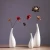 Import Small white porcelain flower mini ceramic vase home decoration accessories from China