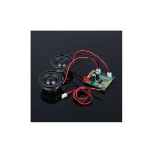Smart electronics Mini Bluetooth Audio Receiver Amplifier Board Module With Stereo Speakers