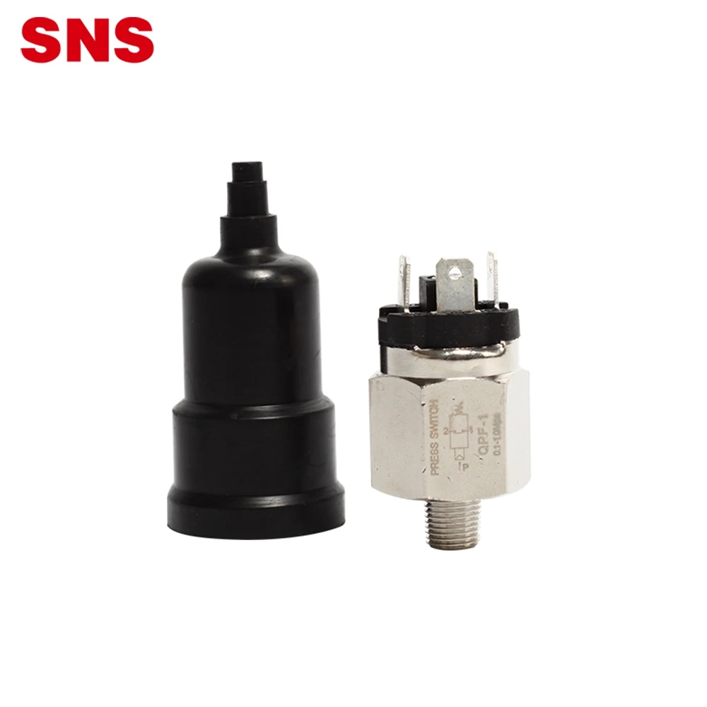 SNS Pneumatic QPM QPF series normally open normally closed adjustable air pressure control switch