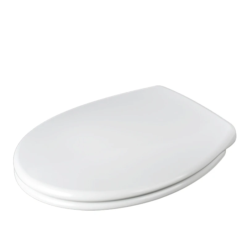 Soft close uf toilet seat cover with stainless steel hinge