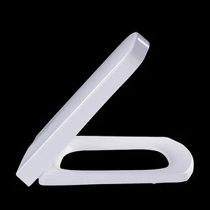 SOFT CLOSE WHITE TOILET SEAT QUICK RELEASE ONE PUSH BUTTON