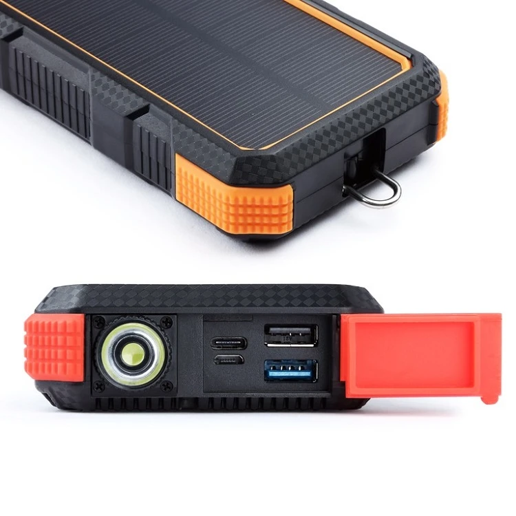 Solar 30000mAh 18W Fast Charger Best Power Bank Banks PD Charging Port Mobile Charge High Capacity 30000 mah Powerbank