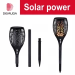 Solar Lawn Flames Light Outdoor Light Fire LED SolarLight Landscape Decoration Lighting For Garden Pathways