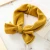 Import Solid baby polyester hair band wide sides bowknot headband cute baby hair accessories from China