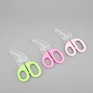 Source Factory Sale Food Noodle  Cutting Scissor  OEM Baby Safety Care Products Suppliers