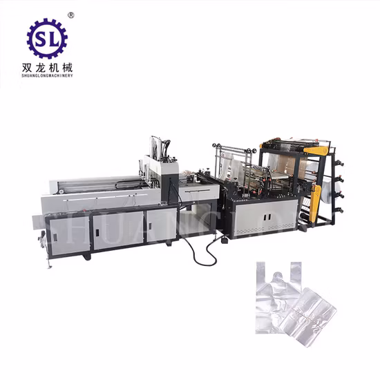 <span>4 Line PE T-Shirt Bag Shopping Bag Making Machine</span>