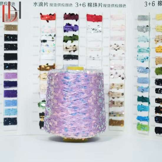 Multi-Ply High Strength Knitting Spun Sewing Thread Polyester Decorative Yarn with Cheap Price