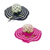 Spring easter Kids summer straw hat bowknot beach sun protection hats for girls tea party straw Hat