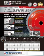 SQUARE STEEL PIPE CUTTING SAW BLADE