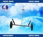 S.S 304 Smart anti ultraviolet radiation adjustable boat trailer, trailer trolley, chariot transport 170kg