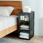 Stackable Shoe Storage Box Plastic Box Upgrade Drawer Type Shoe Box