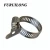 Import stainless metal spring hose clamps sizes 8mm band width size 16mm -25mm semi-steel SS201 from China