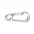 Import Stainless Release Keychain Keyring Carabiner Clip D-Ring Spring Hook from China