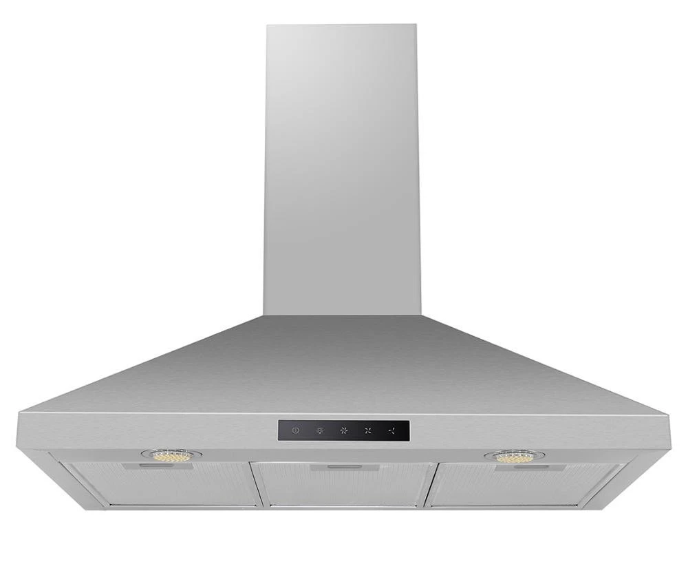 Stainless steel 36&quot; 90cm Range Hood with carbon filter