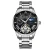Import Stainless steel chain wrist watch skeleton mechanical watch from China
