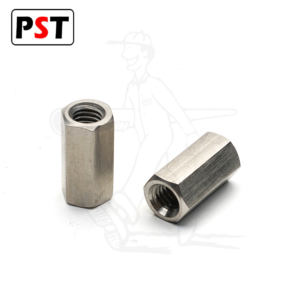 Stainless Steel Hex Threaded Studs /Rod Coupling ,Metril Or UNC Thread