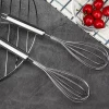 Stainless steel kitchen utensils pastry tools egg whisk egg beater baking tools