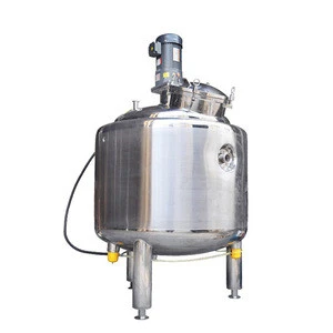 stainless steel liquid detergent production equipment mixing tank