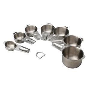 Buy Stainless Steel Measuring Cups And Spoons Set: Set Of 13 For Dry ...