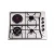 Import Stainless Steel Multiple Cooktops 4 Burner Gas Electric Stove Kitchen Gas Ceramic Cooker from China
