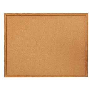 Standard size of 30x40cm MDF frame bulletin cork board