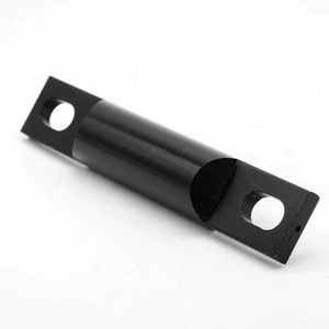 Steel Stamping Vehicle Spare Parts , Bending Black Color Replacement Auto Body Parts