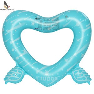 stock  inflatable swim ring float swimming ring training baby adult
