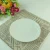 Import STOCK Wholesale 6.3 inch round ceramic kids plate with engraved letters from China