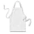 Import Sublimation white blank Apron, sublimation apron from China