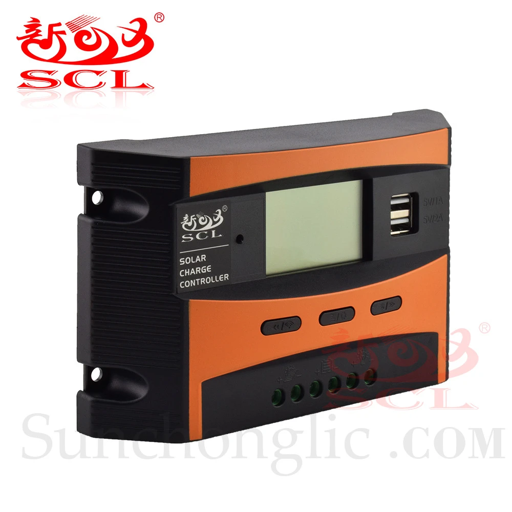 Sunchonglic 12V Mppt Solar Charge Controller Solar Panel Charge Controller.