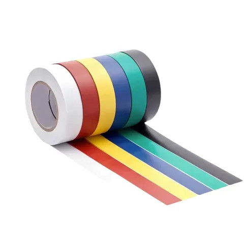 Superior quality high voltage high quality heat resistant colorful  customized insulation electrical pvc tape rolls