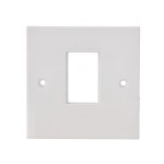 supplier 86x86 uk style 2-port faceplate
