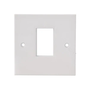 supplier 86x86 uk style 2-port faceplate