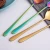 Import SUS304 stainless steel portable cutlery set spoon fork knife  chopsticks set with wheat box korean flatware set from China