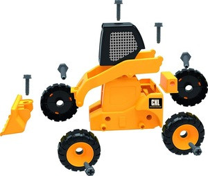Take-A-Part Skid Steer Loader Toy with Fully Functioning Toy Drill,Interactive Construction Excavator Truck | Fun Educational To