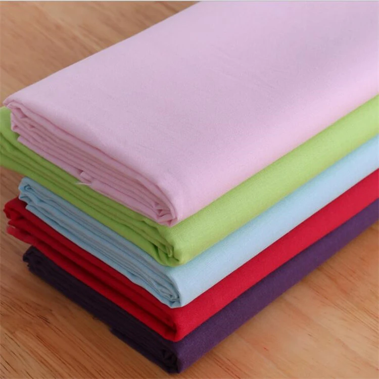 TC garment fabric  65%polyester 35%cotton  printed fabric T-shirt