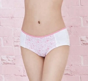 Teenager Girls&#039; Cotton Printed Underwear Comfortable Teenager Panty girls cute printed panties
