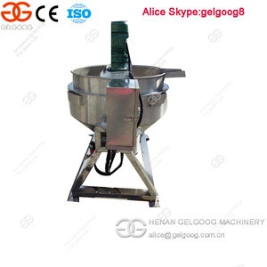Temperature Control Sugar Pot Kettle Double Jacketed Boiler