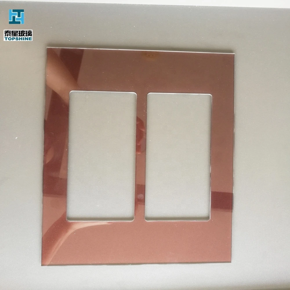 Tempered silk screen printing glass for microwave oven