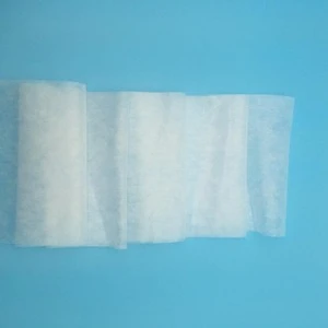 Thermal bond hydrophilic nonwoven fabric raw material for feminine hygiene products/ sanitary towel from China supplier