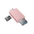 Three - color shell metal material plug and play data transmissionType C OTG flash drive Type C OTG flash drive