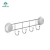Import three tier stainless steel plastic wall hanging bathroom corner suction cup shelf with tumbler holder from China