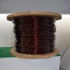 TI 180 polyester swg awg round enameled copper winding wire 42 awg copper wire