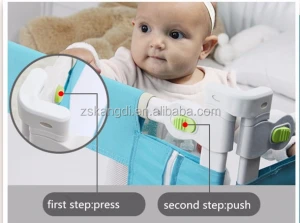 Toddler safety bed rails adjustable baby bed side rail wholesale