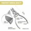 Toe Nail Clippers Cutters Set Podiatry Pedicure Kit Heavy duty for Thick Nails