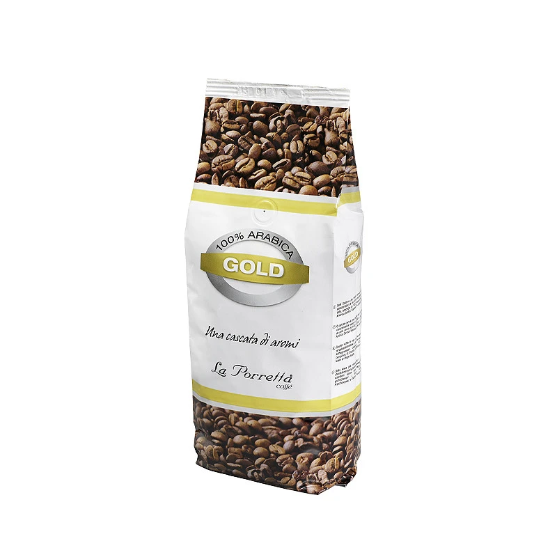 Top quality coffee beans 500g Gold blend 100% arabica Made in Italy, box 10 pcs, private label ready to sell