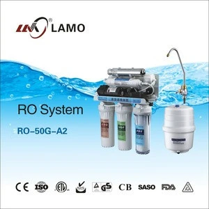 Top Quality RO Water Purifier /Reverse Osmosis Water Filter with 50G Pump for Drinking Water RO-50G-A1