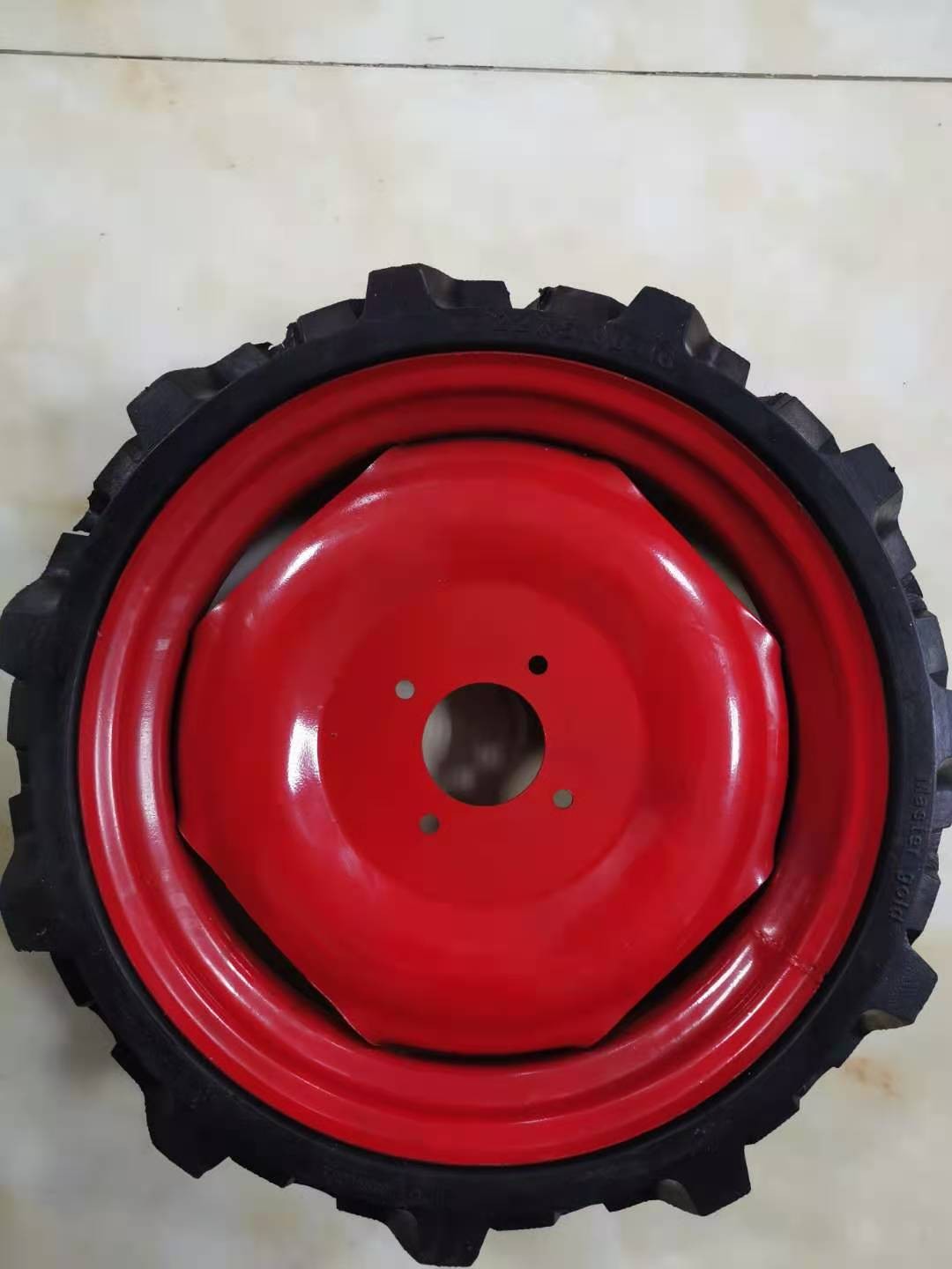 top quality solid  Agricultural farm wheel 6.00-12 with metal disk for trailer