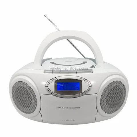 Top selling folding Handle CD Boombox & Cassette Player Boombox with MP3 CT-289