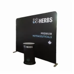 Trade show Tension Fabric Display backdrop Custom backdrop display
